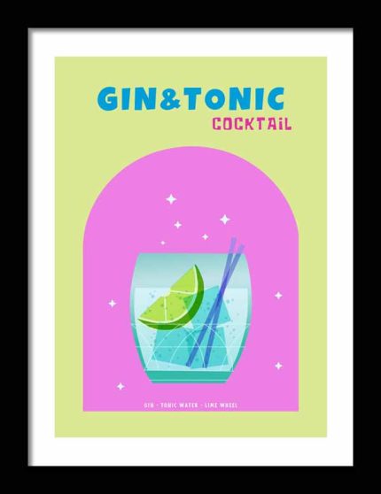 Kitchen Trendy Print Wall Art Framed Poster