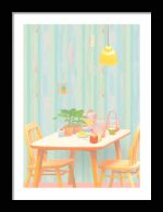 Kitchen Trendy Print Wall Art Framed Poster