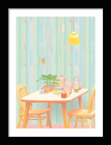 Kitchen Trendy Print Wall Art Framed Poster