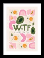 Kitchen Trendy Print Wall Art Framed Poster