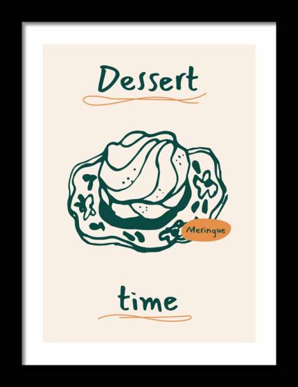 Kitchen Trendy Print Wall Art Framed Poster