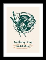 Kitchen Trendy Print Wall Art Framed Poster