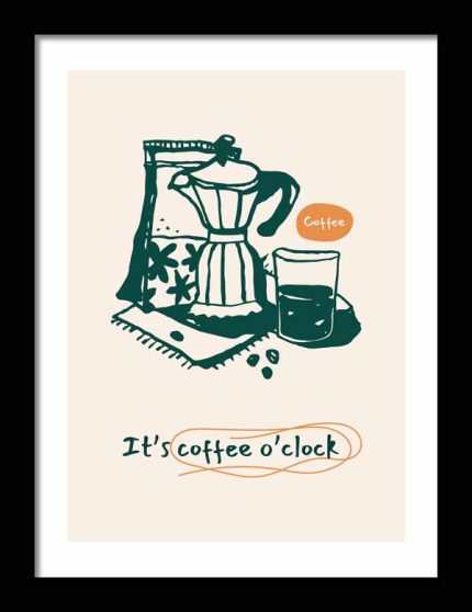 Kitchen Trendy Print Wall Art Framed Poster