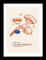 Kitchen Trendy Print Wall Art Framed Poster