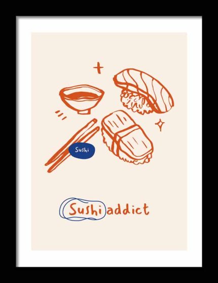Kitchen Trendy Print Wall Art Framed Poster