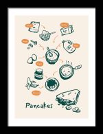 Kitchen Trendy Print Wall Art Framed Poster