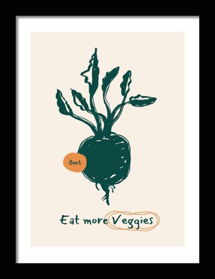Kitchen Trendy Print Wall Art Framed Poster