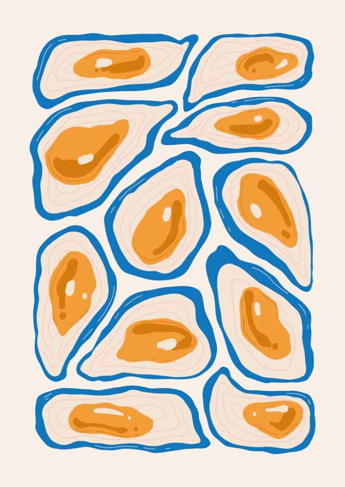  Kitchen Trendy Print Wall Art Poster - Image 1