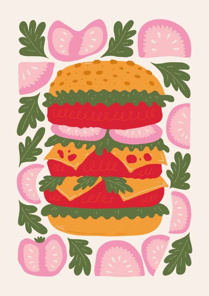  Kitchen Trendy Print Wall Art Poster - Image 1