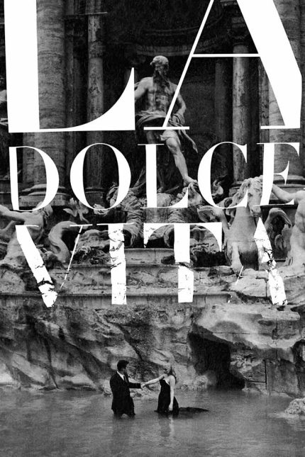 La Dolce Vita 1960 Movie Poster Wall Art