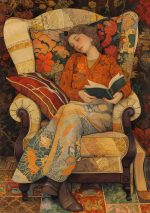 Lazy Women AI Print Wall Art Poster