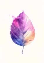 Leaf Wall Art Metal Aluminum Print