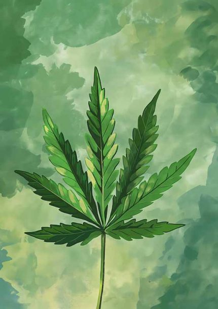 Leaf AI Print Wall Art Poster