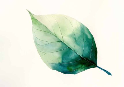 Leaf Wall Art Metal Aluminum Print