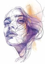 Line Art AI Print Wall Art Poster