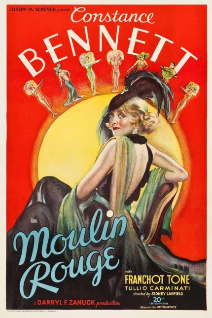 Moulin Rouge 1934 Movie Poster Wall Art