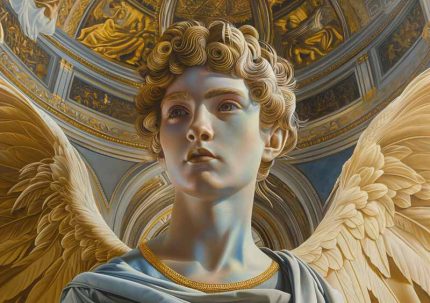 Neoclassic Art Wall Art Metal Aluminum Print