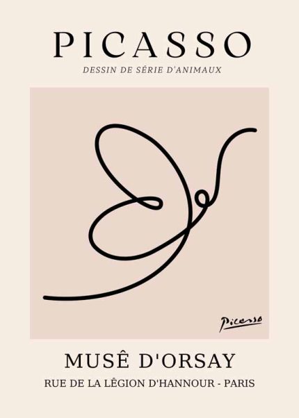 Picasso Print Wall Art Poster