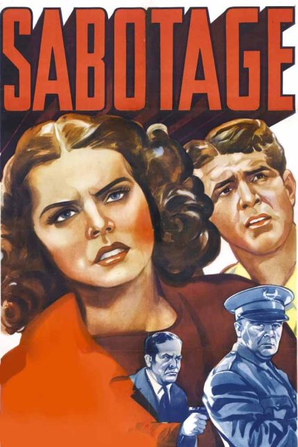 Sabotage 1939 Movie Poster Wall Art