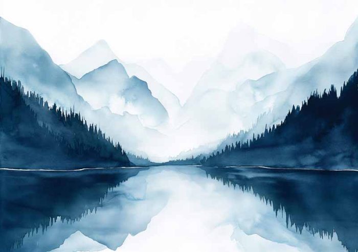 Scenery Art AI Print Wall Art Poster - Image 1