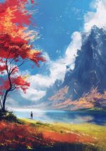 Scenery Art AI Print Wall Art Poster