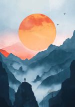 Scenery Art AI Print Wall Art Poster