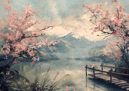 Scenery Art AI Print Wall Art Poster