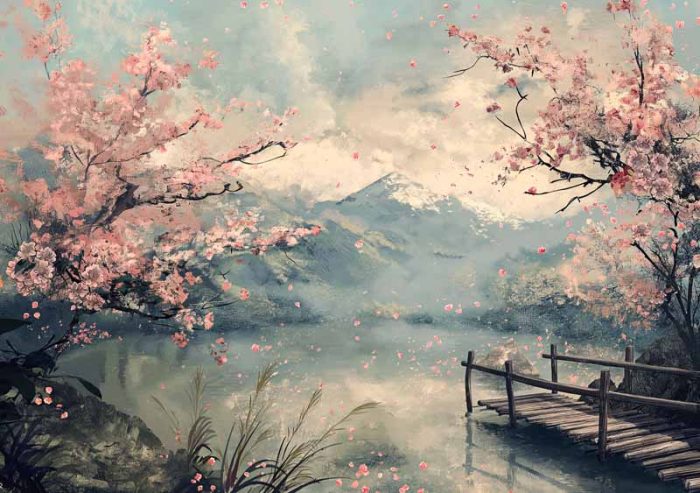 Scenery Art AI Print Wall Art Poster - Image 1