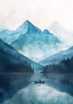 Scenery Art AI Print Wall Art Poster