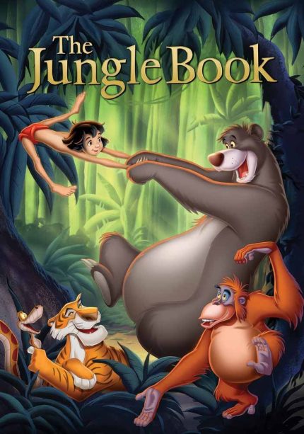 The Jungle Book 1967 Movie Poster Wall Art