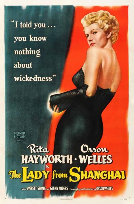 The Lady from Shanghai 1947 Movie Poster Wall Art
