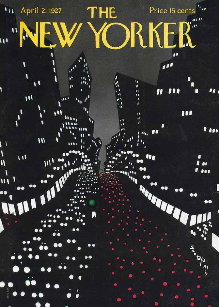 Vintage & Modern New Yorker Cover Print Wall Art Poster - Image 1