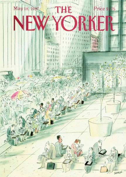 Vintage & Modern New Yorker Cover Print Wall Art Poster