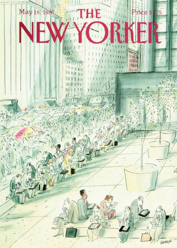 Vintage & Modern New Yorker Cover Print Wall Art Poster - Image 1
