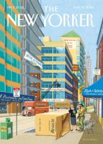 Vintage & Modern New Yorker Cover Print Wall Art Poster