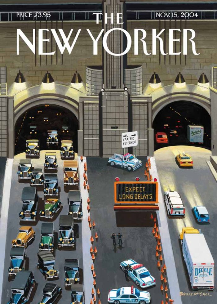 Vintage & Modern New Yorker Cover Print Wall Art Poster - Image 1
