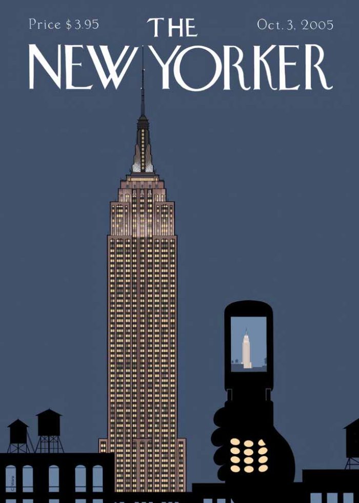 Vintage & Modern New Yorker Cover Print Wall Art Poster - Image 1
