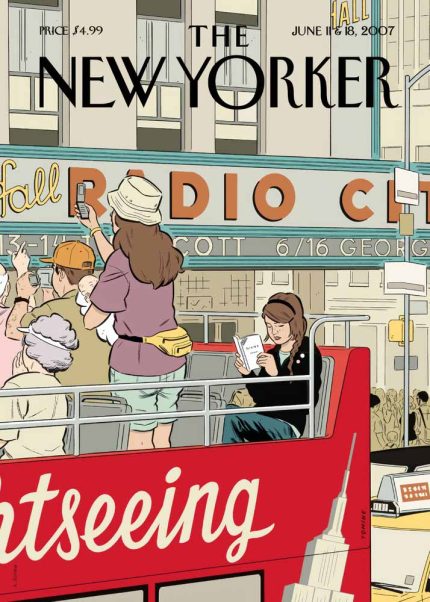 Vintage & Modern New Yorker Cover Print Wall Art Poster