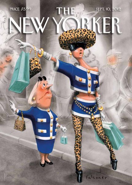 Vintage & Modern New Yorker Cover Print Wall Art Poster
