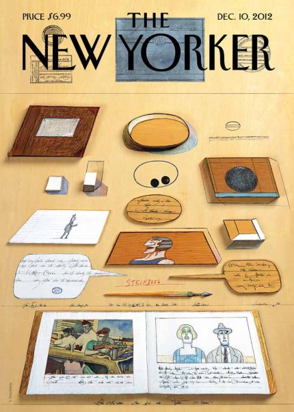 Vintage & Modern New Yorker Cover Print Wall Art Poster