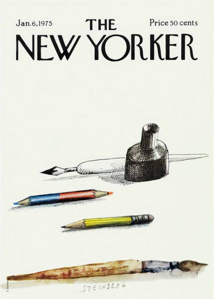 Vintage & Modern New Yorker Cover Print Wall Art Poster - Image 1