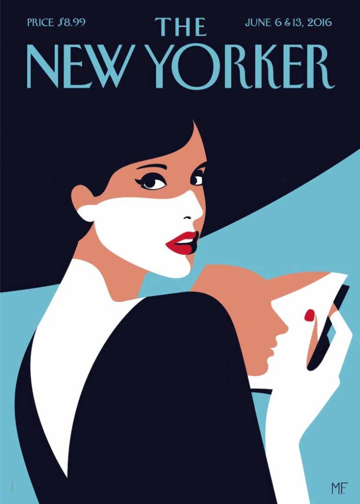 Vintage & Modern New Yorker Cover Print Wall Art Poster - Image 1