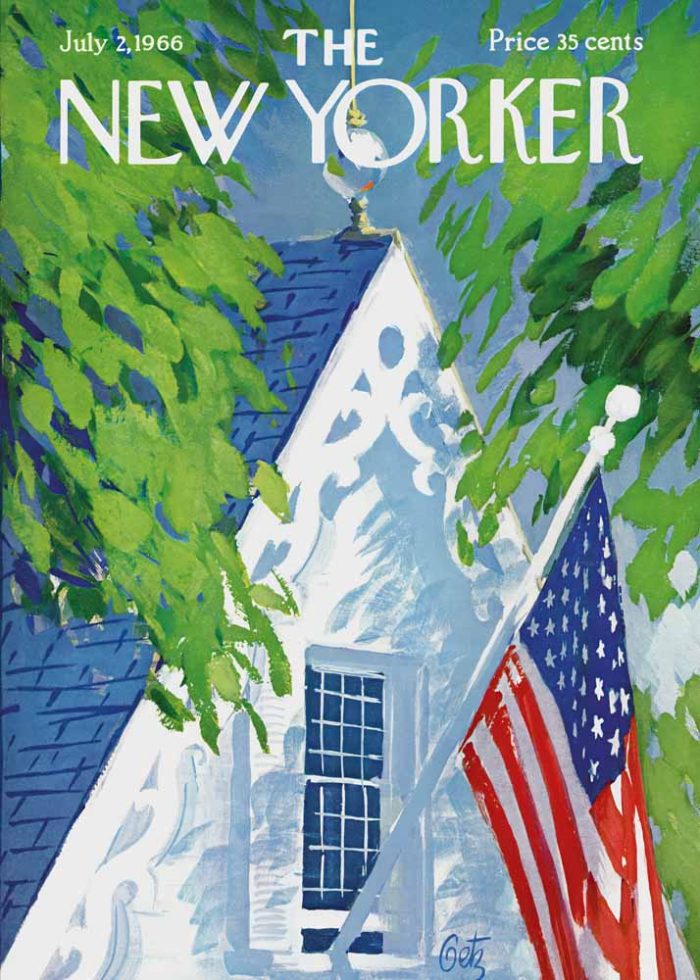 Vintage & Modern New Yorker Cover Print Wall Art Poster - Image 1