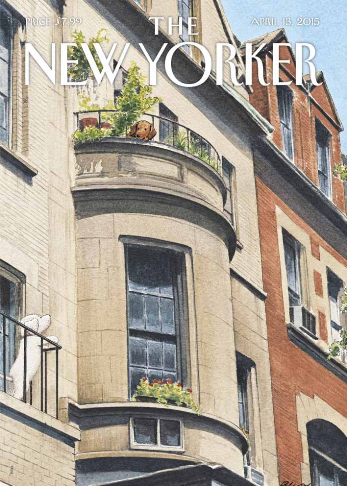 Vintage & Modern New Yorker Cover Print Wall Art Poster - Image 1