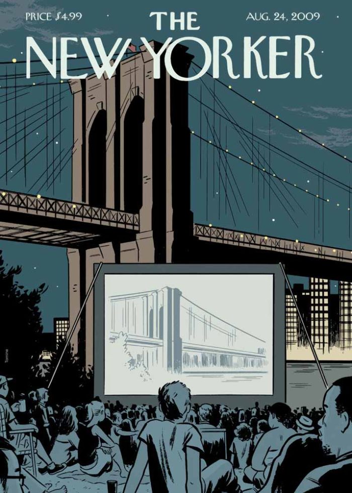 Vintage & Modern New Yorker Cover Print Wall Art Poster - Image 1