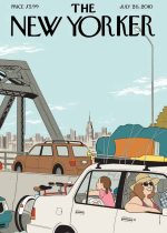 Vintage & Modern New Yorker Cover Print Wall Art Poster
