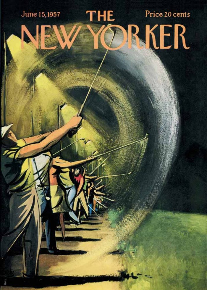 Vintage & Modern New Yorker Cover Print Wall Art Poster - Image 1
