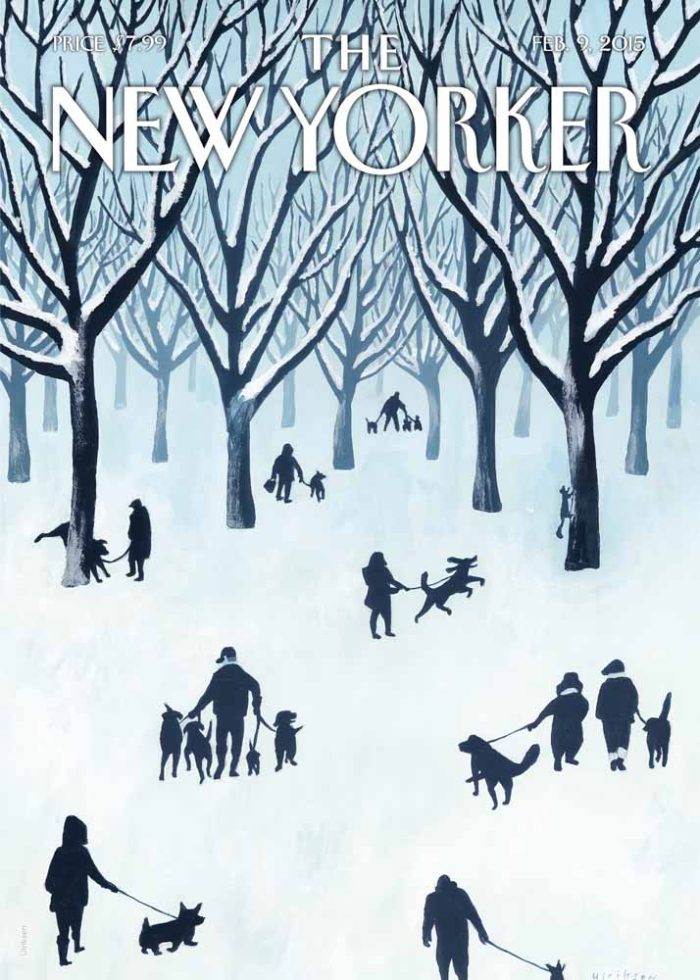 Vintage & Modern New Yorker Cover Print Wall Art Poster - Image 1