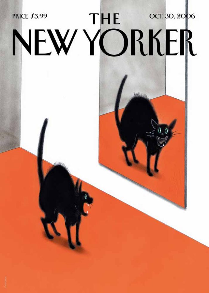 Vintage & Modern New Yorker Cover Print Wall Art Poster - Image 1