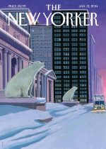 Vintage & Modern New Yorker Cover Print Wall Art Poster